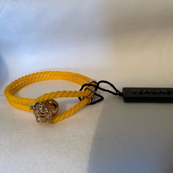 Versace Medusa braided bracelet NEW (AUTHENTIC) - Picture 2 of 16